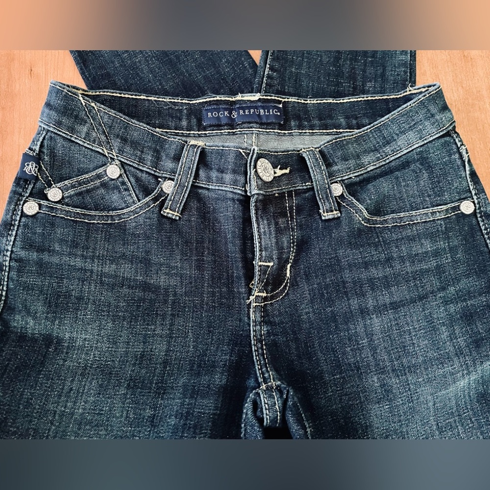 Rock & Republic Dark Wash Denim “Berlin”Jeans, size 2